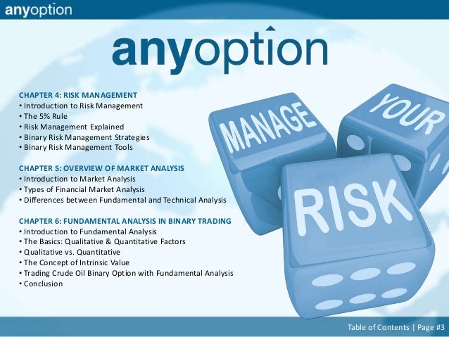 Fundamental analysis binary options